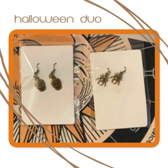 Halloween earrings (2 sets) NEW - Picture 1 of 6